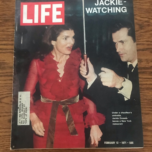 Life Magazine Other - Jackie Onassis Vintage Life Magazine